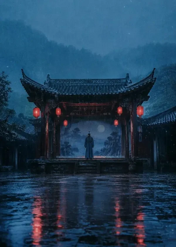 候场雨村海报